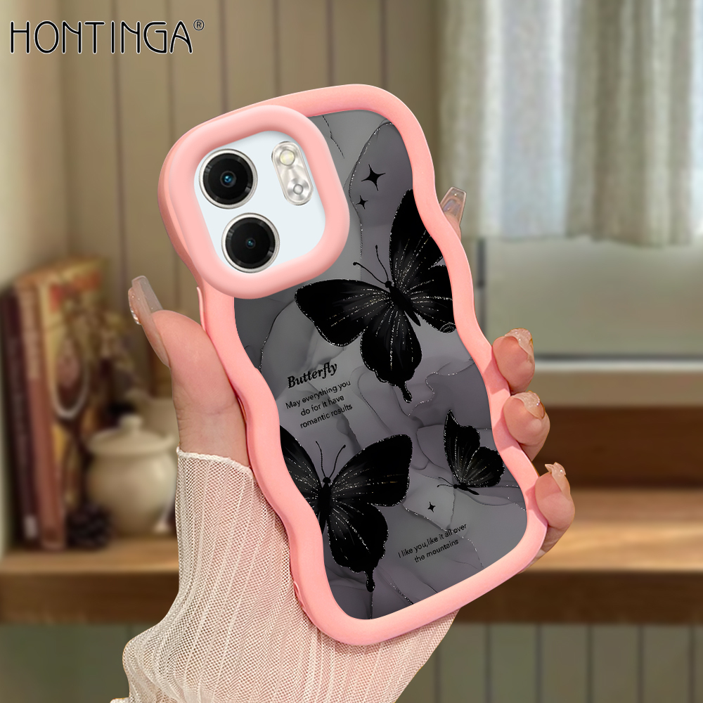 Hontinga%20for%20Infinix%20Smart%209%20Hot%2050i%20Back%20Cover%20Black%20Butterfly%20Pattern%20Luxury%20Phone%20Cover%20Soft%20Silicone%20Macaron%20Wave%20Mobile%20Case%20-%20Image%202