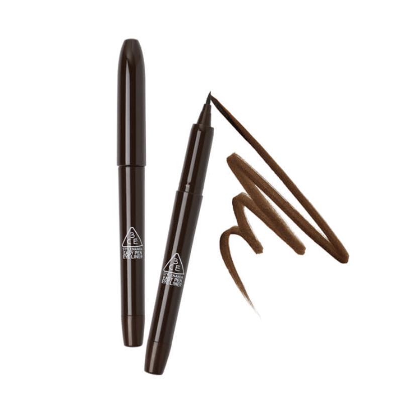 Kẻ Mắt Dạ Không Trôi 3ce Easy Pen Eye Liner Black- Brown