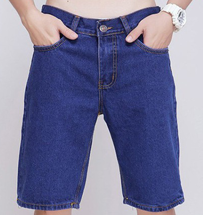 Quần short Jean nam cao cấp với 03 màu cơ bản vải dày dặn cực đẹp có size bự 45-90kg – Jean002