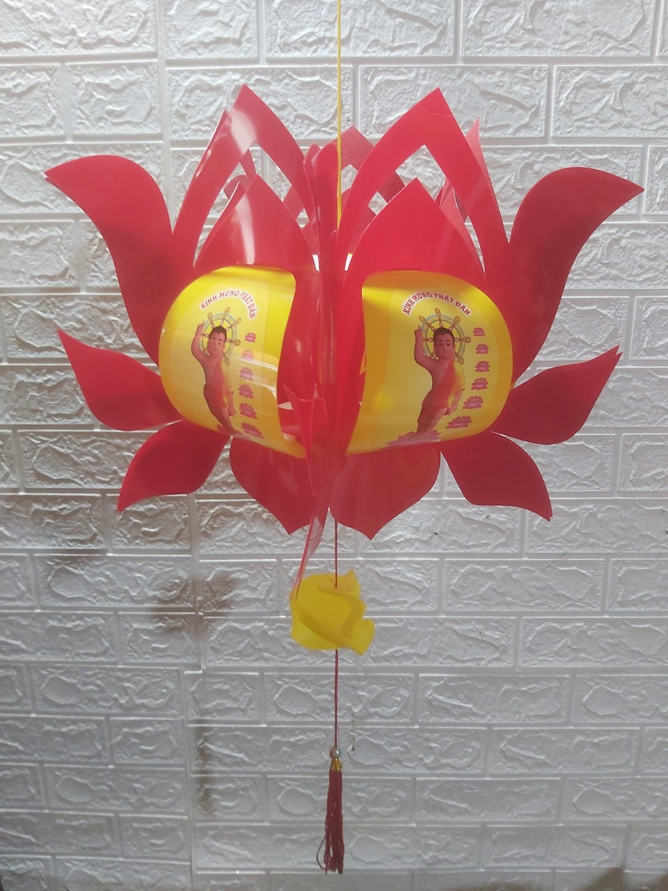 Đèn Hoa sen Phật đản ( size Lớn )