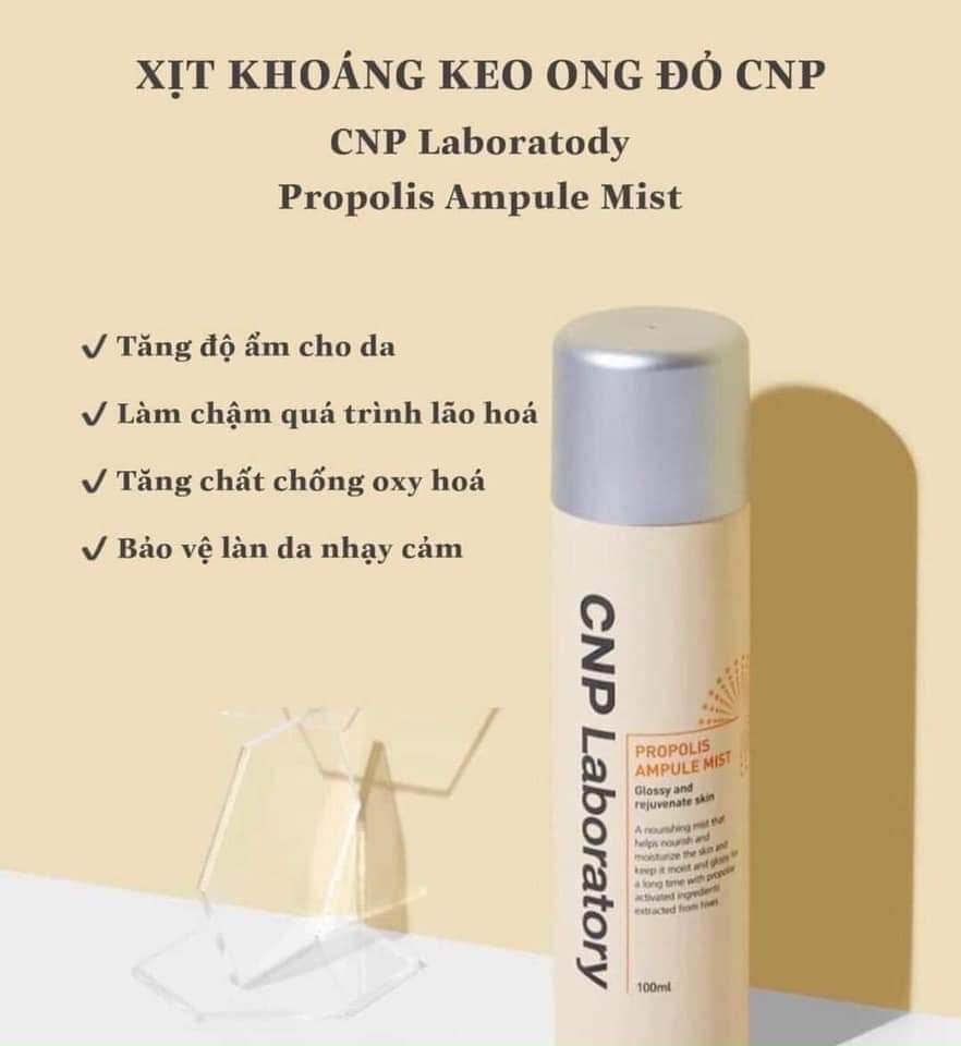 XỊT KHOÁNG KEO ONG CNP 100ml