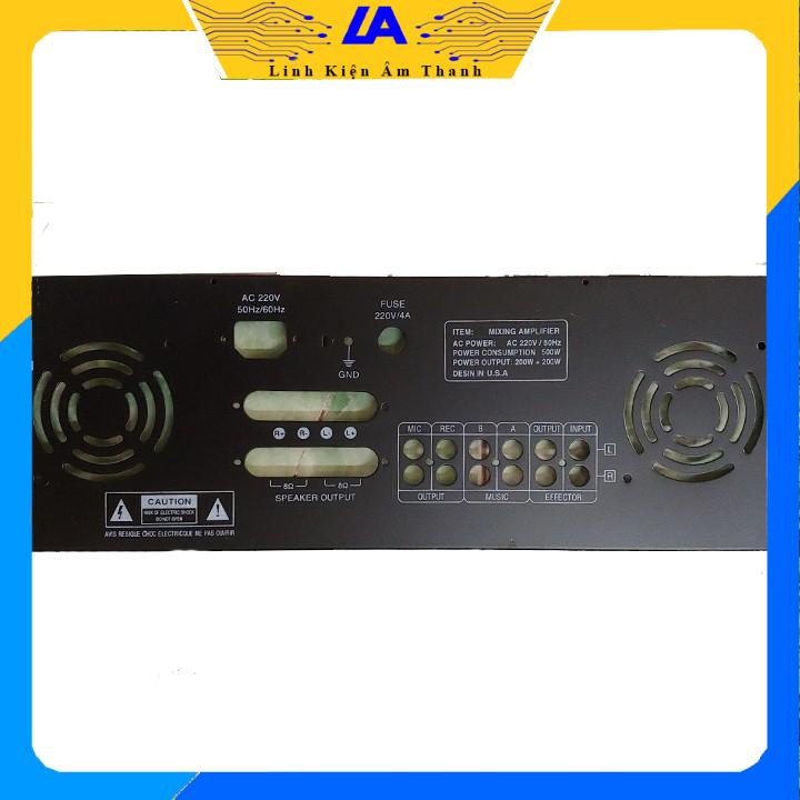 Mặt sau ampli mặt sau ampli 2 quạt