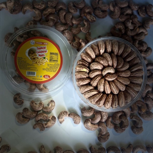 Hạt Điều Rang muối xếp hoa hộp 500gr