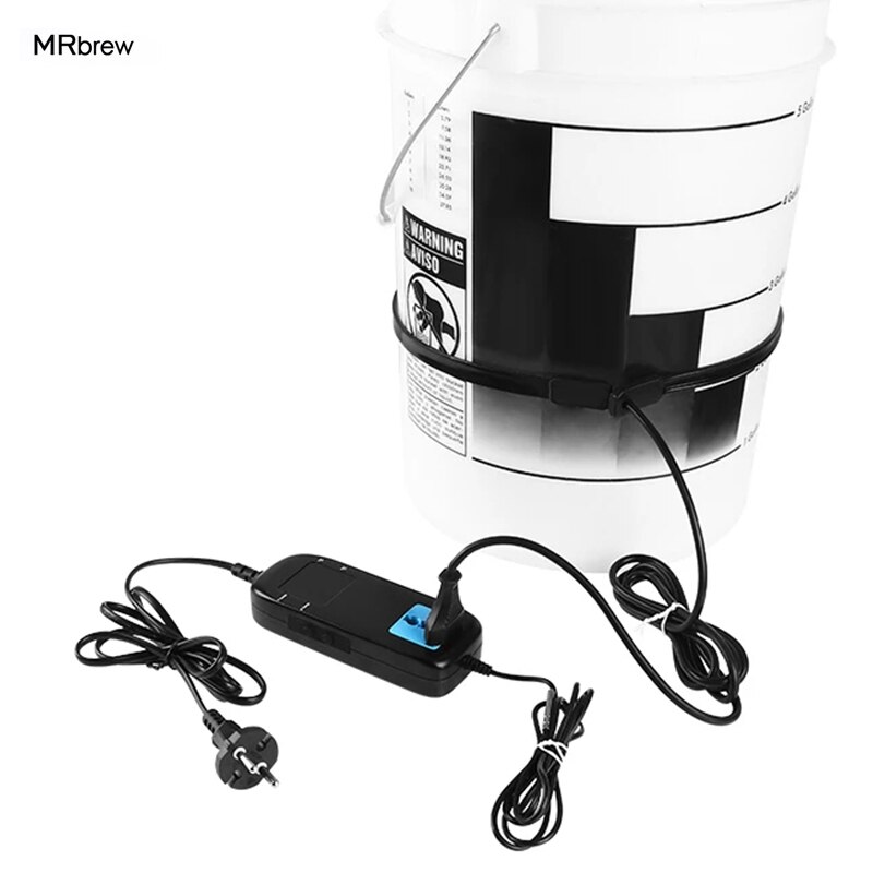 EU Plug Homebrew Fermentation Heating Belt & Temperature Controller For Plastic Spirits Beer Fermenter Bucket,Brewing Belt