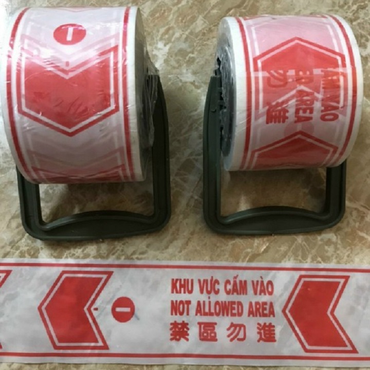 BĂNG CẢNH BÁO AN TOÀN ( cuộn rào 100m)