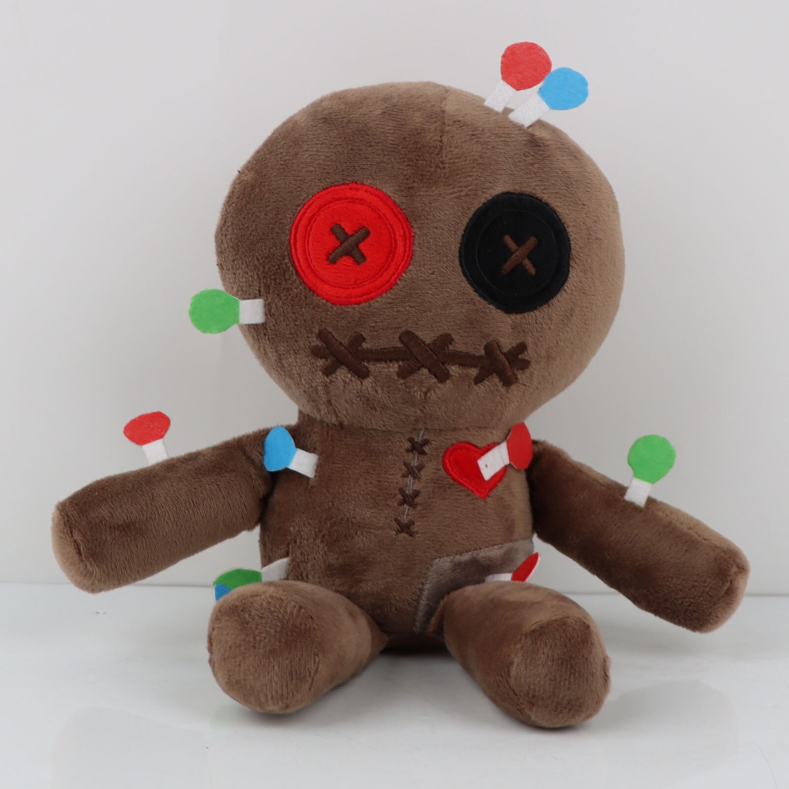 27Cm Phasmophthography Malied Voodoo Doll Peluche Gioco Horror Personaggio Phasmophthoghy Maledito Voodoo Plushie Doll Per Bambini Fans Gitfs