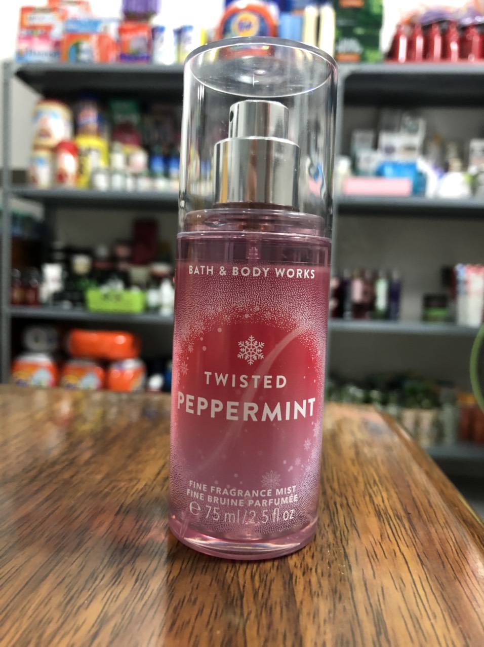 Xịt thơm toàn thân mini 75ml- peppermint bath & body works