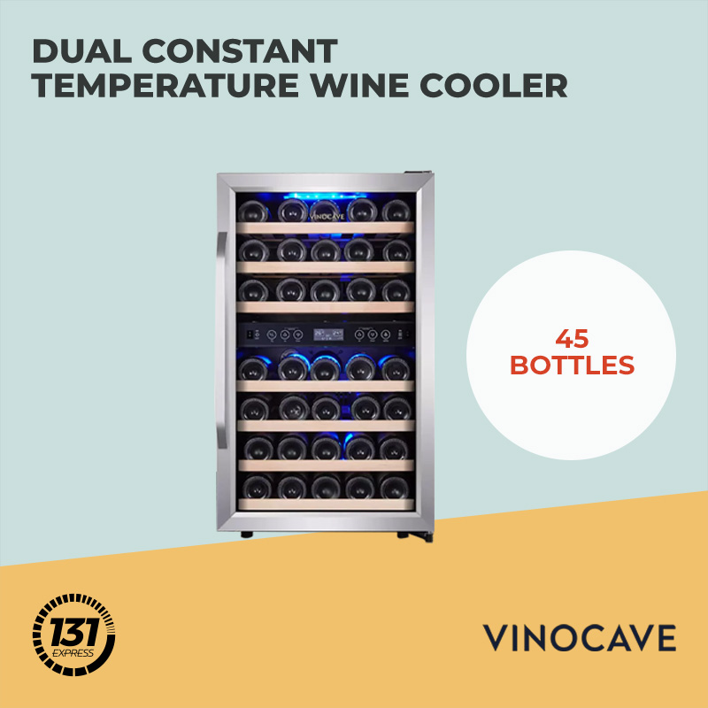 Vinocave Constant Temperature Wine Cooler [ 4 Models, 360° Cooling
