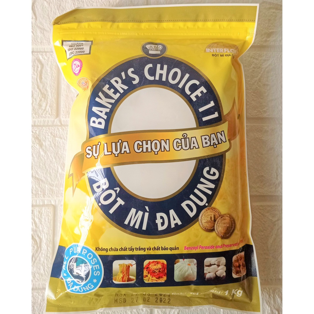 Bột mì Số 11 (Baker's Choice - INTERFLOUR)