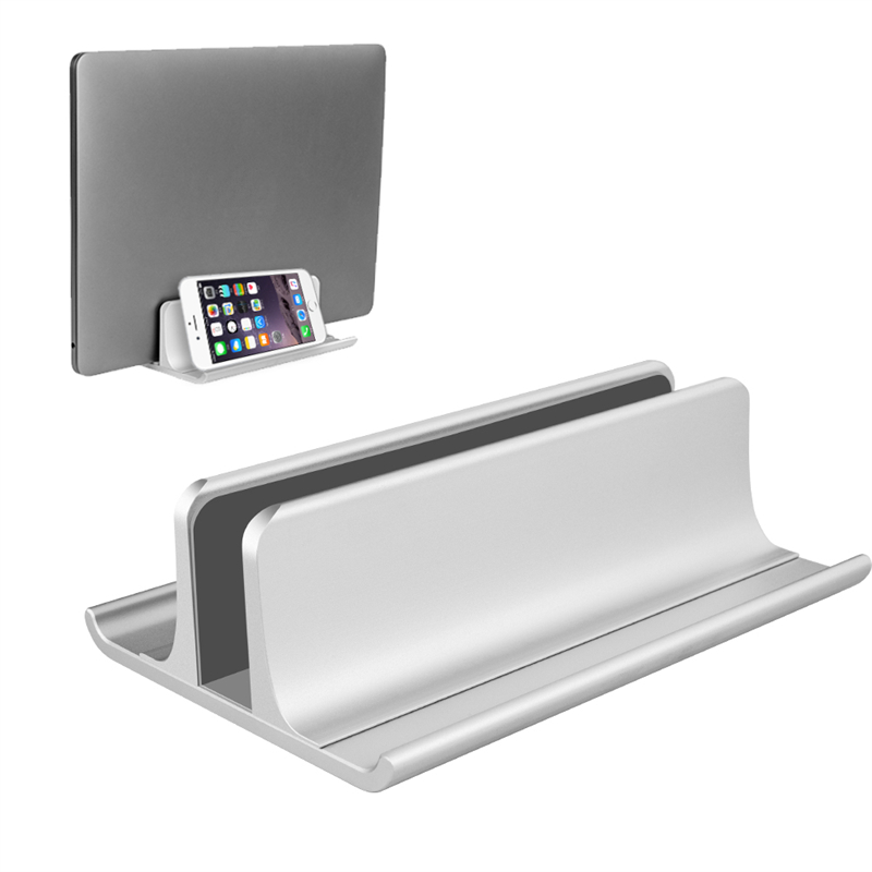 Vertical Laptop Stand Holder Adjustable Desktop ABS for Notebook,for Dock 5-in-1 Space-Saving,up to 17.3 inch