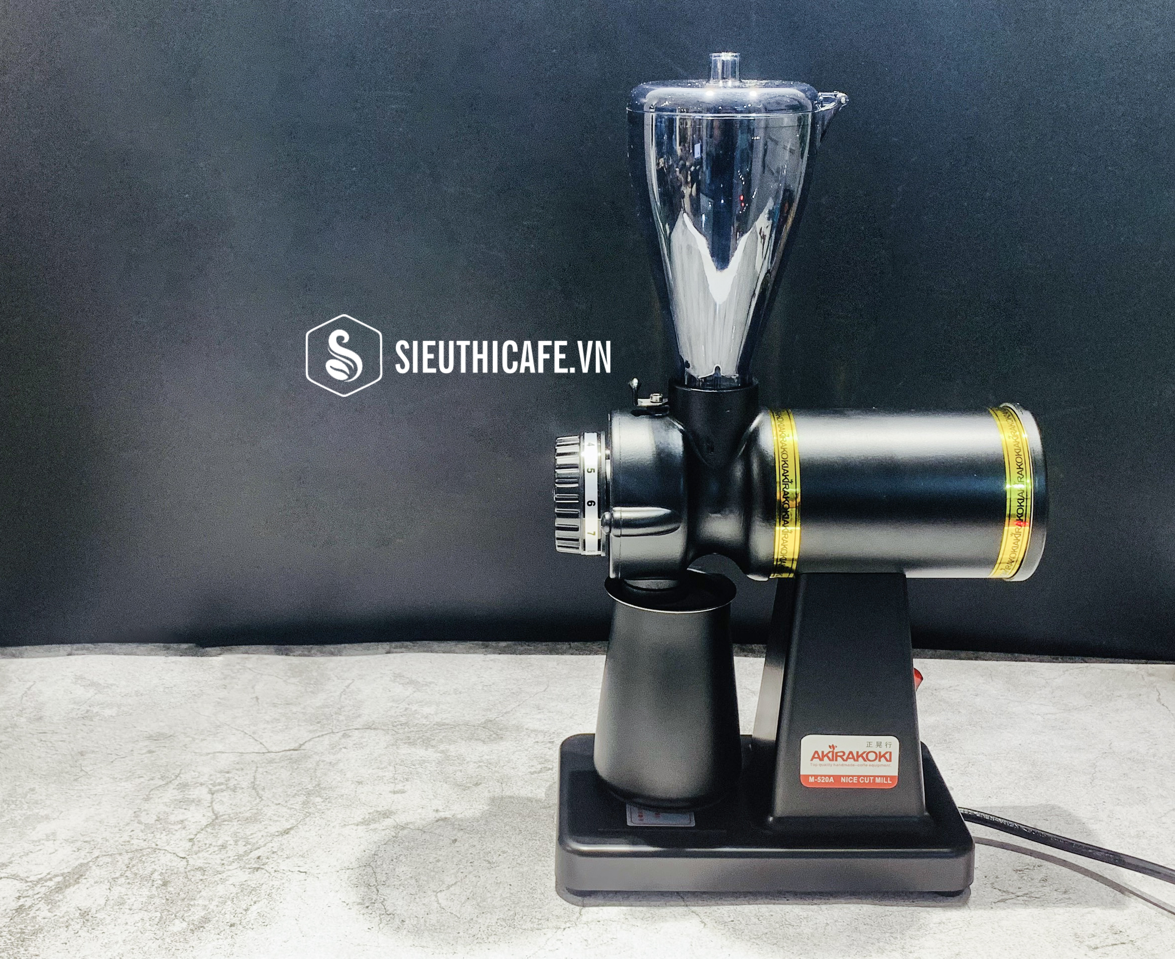 Akirakoki Coffee Grinder Super M-520A Matt