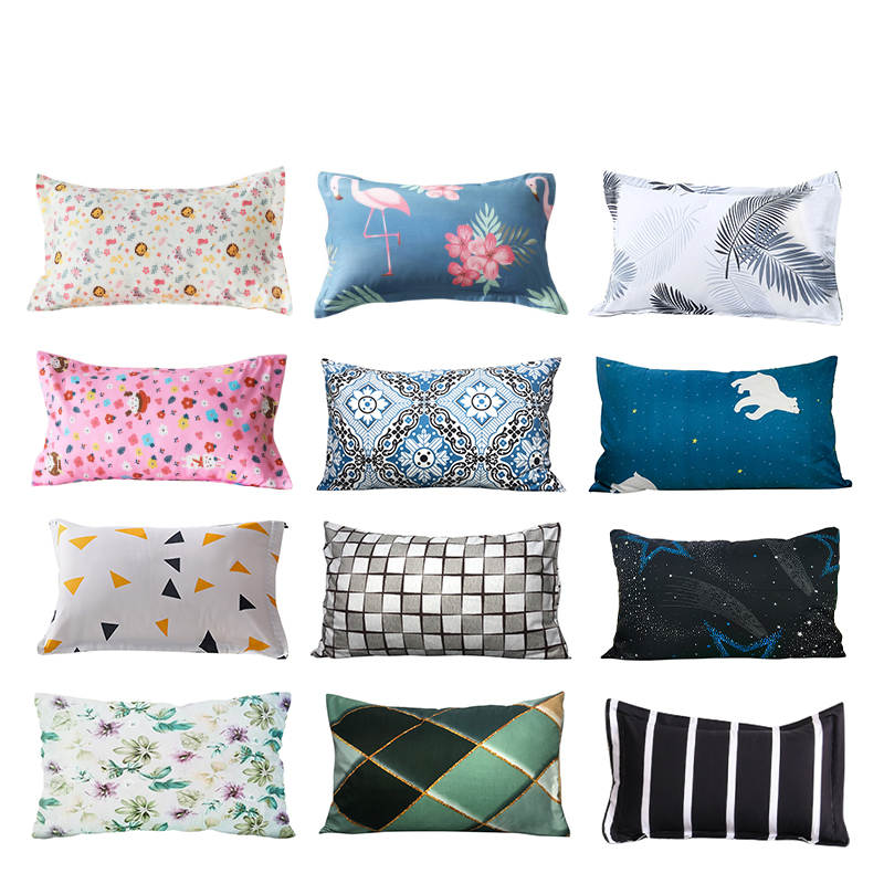 1 pc Pillowcase 47*74cm Pillow Cover Clearance Cheap Pillow Case 枕套