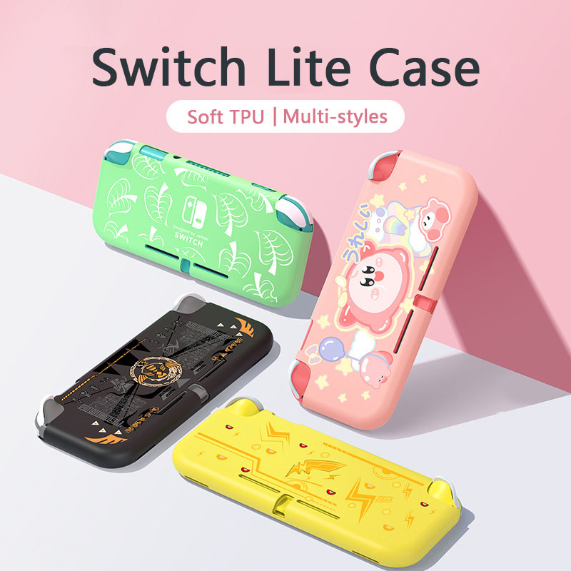 Bộ chuyển đổi Nintendo Lite bảo vệ trường hợp nsl trường hợp chuyển đổi bảng điều khiển trò chơi dễ thương vỏ mềm