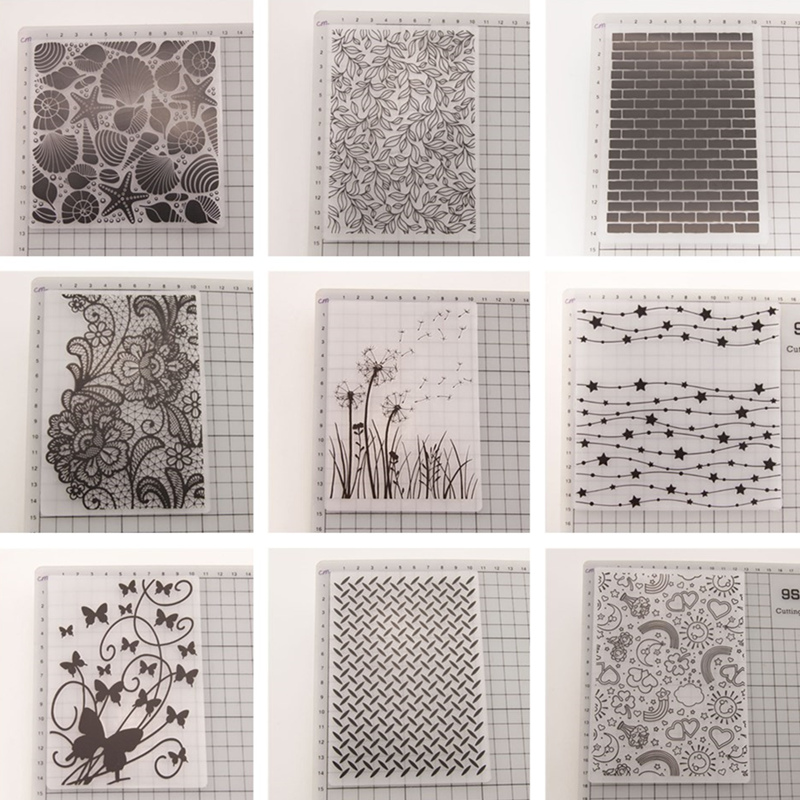 Plastic Embossing Folder Template For Diy Scrapbooking Paper Craft ...