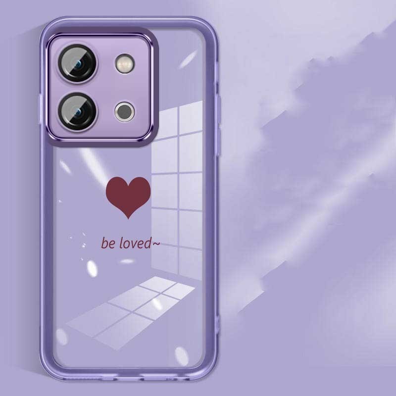 Vivo Y28 Y18 Y18s VivoY28 Luxury Cute Love Heart Casing Clear Candy Silicon Case Camera Protector Back TPU Soft Case Cover. 