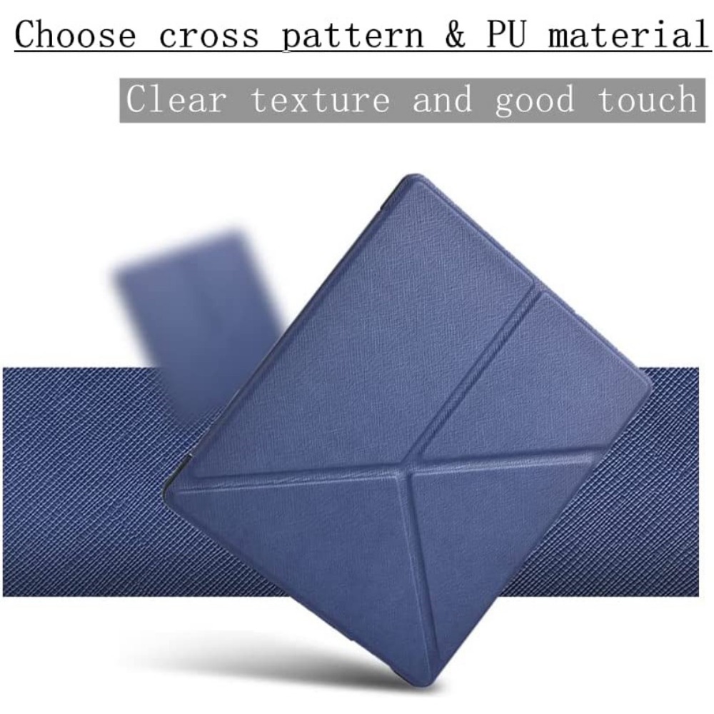 For Kindle Oasis(10th Gen,2019 Release & 9th Gen,2017 Release) - E-Reader Cover PU Leather Ultra Light Foldable Origami Case with Stand 7'' Kindle Oasis 3/2 Cover