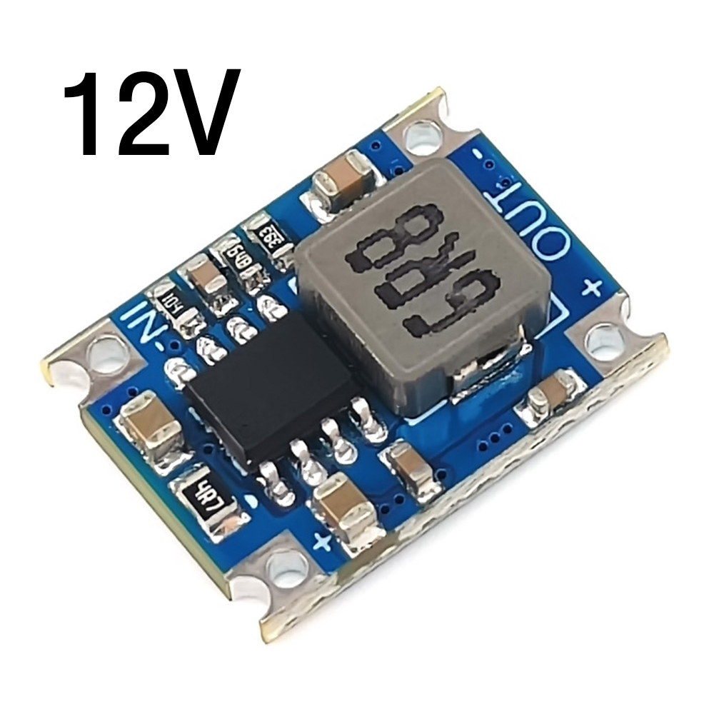 Focusai dc 30v to 5v buck converter mini voltage regulator board dc 6-30v step down to 5v 9v 12v 3a power supply stabilizer module