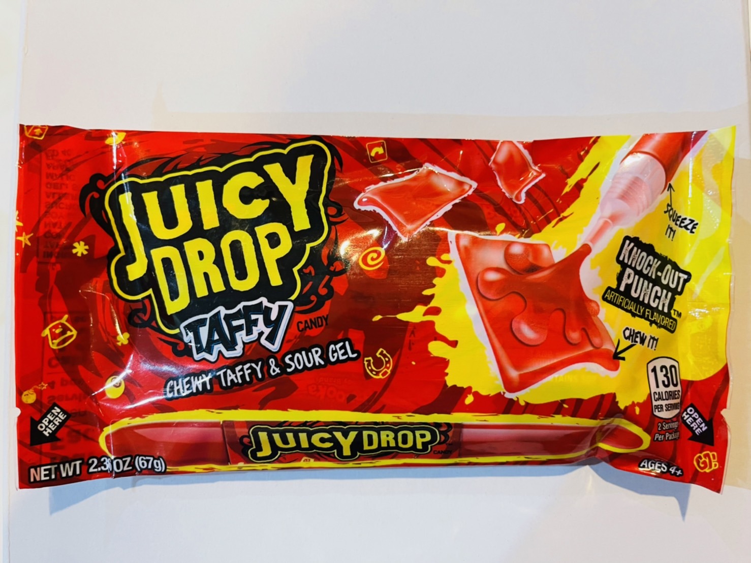 พร้อมส่งจากไทย ขนม USA Juicy Drop Taffy ซูกัส+เจลลี่ปากกา เปรี้ยวจี๊ดดด
