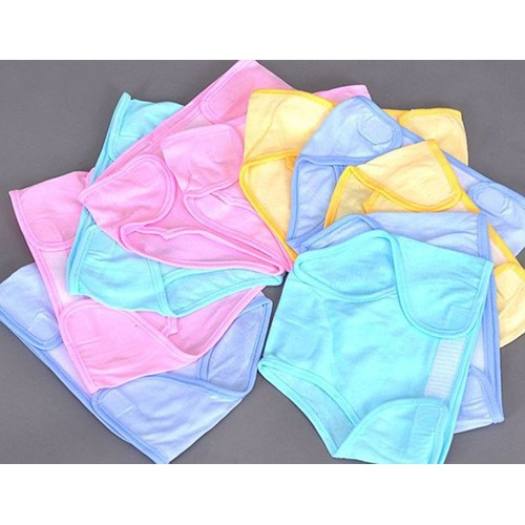 Combo 3 Tả vải dán sơ sinh Màu Minh Hoàng