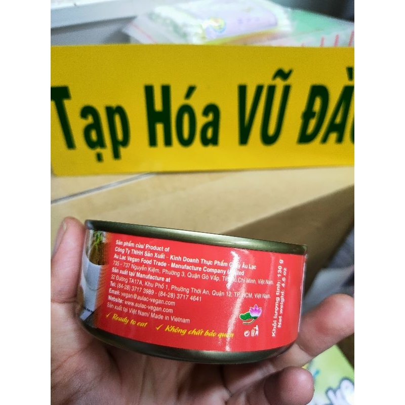 Pate gan Chay Vegan Âu Lạc 130g