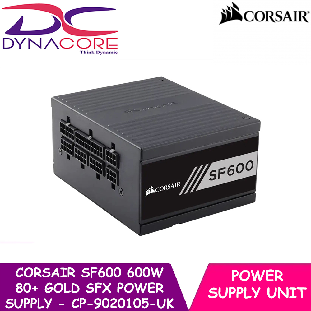 DYNACORE - CORSAIR SF600 600W 80+ GOLD SFX Power Supply - CP