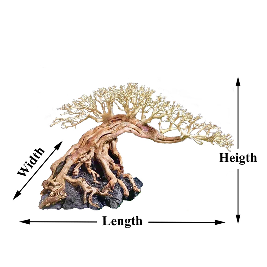 Lũa bonsai thủy sinh trang trí bể cá cây lũa hồ cá thủy sinh bonsai gỗ lũa thủy sinh