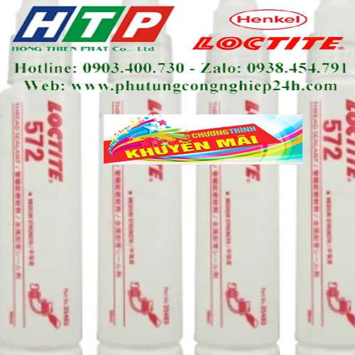 Keo dán làm kín ren loctite 572 - 250ml