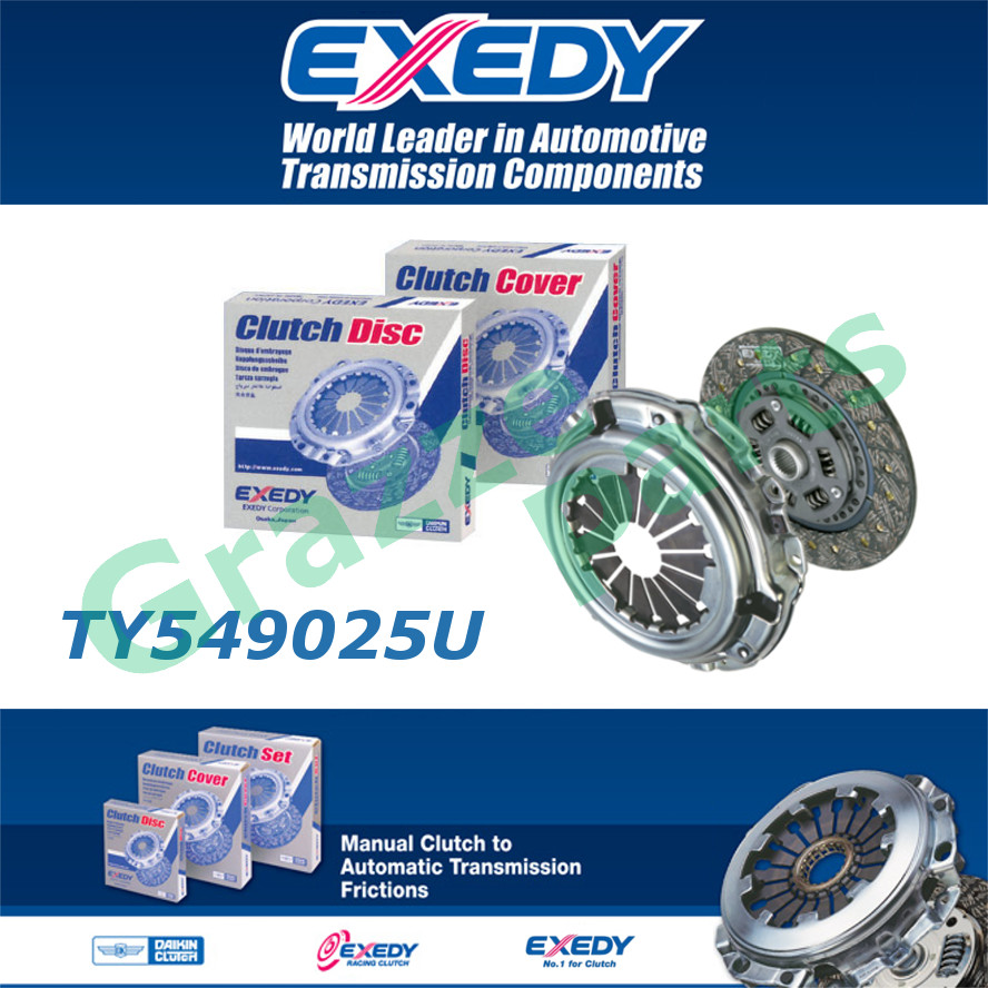 Exedy Daikin Clutch Kit Set TY549025U for Toyota Vios NCP42 NCP93 Corolla AE92 AE101 Altis 1.6