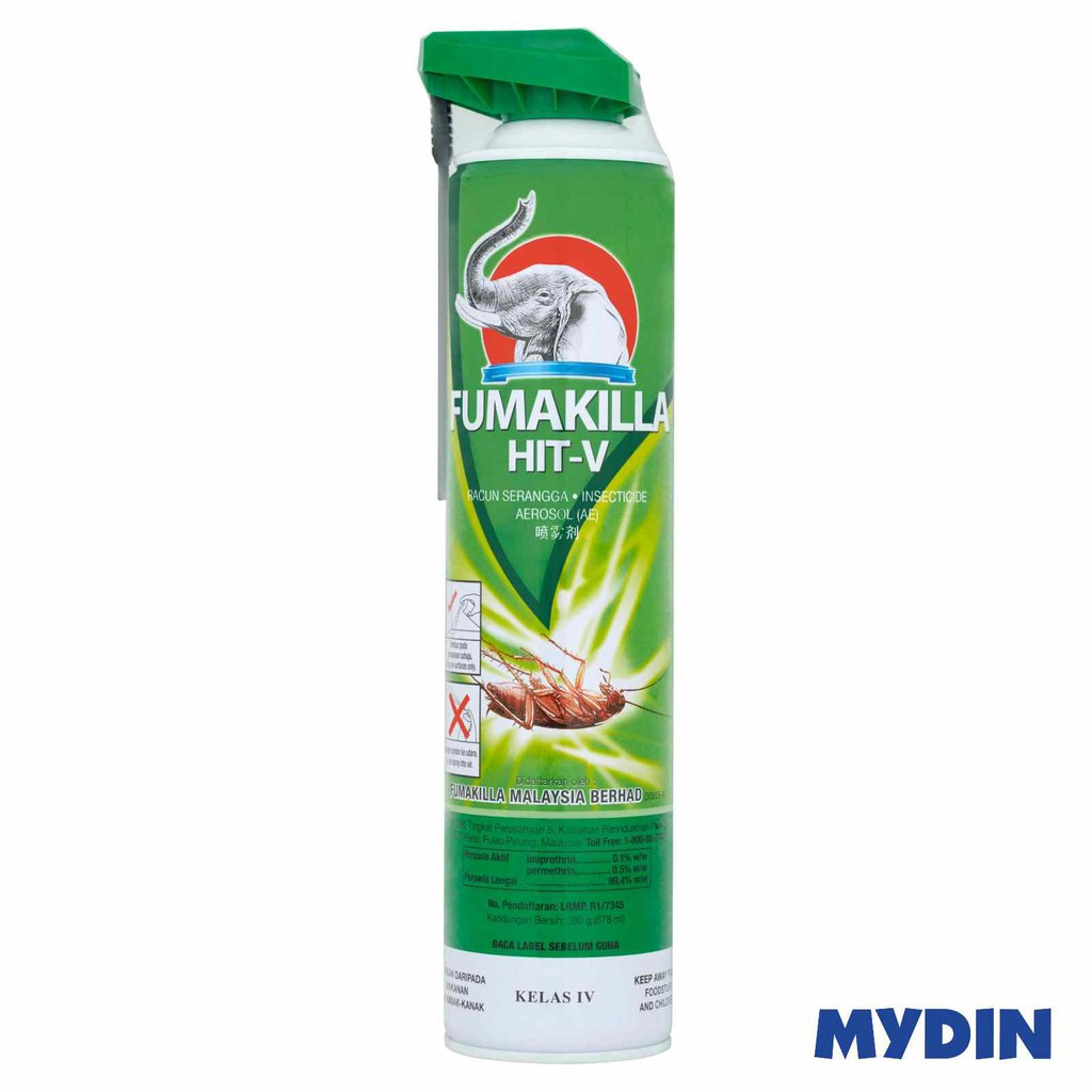 Fumakilla Hit-V Insecticide Aerosol (578ml) | Lazada