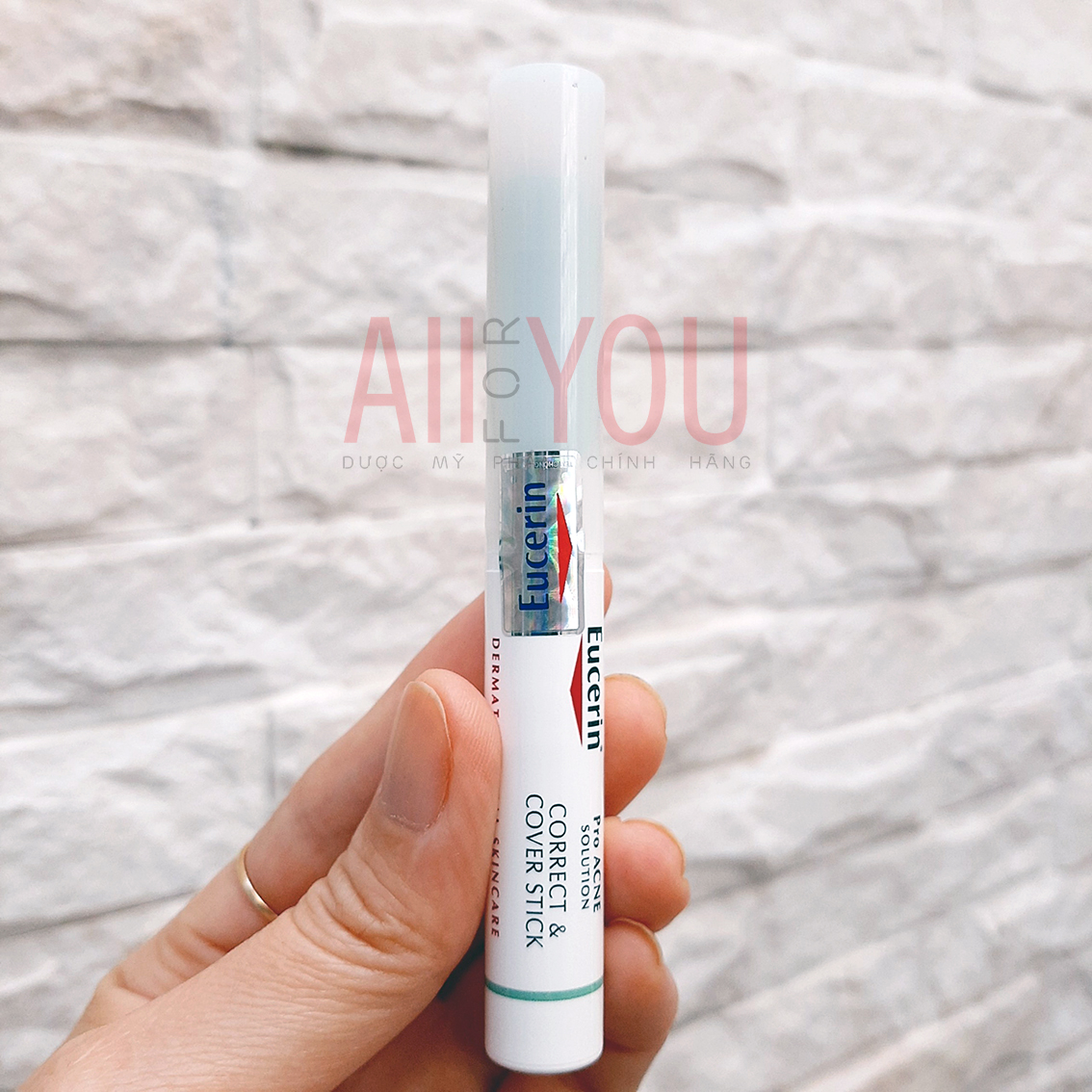 [HCM] [TEM CTY] EUCERIN Pro Acne Solution Correct & Cover Stick 2G - Bút Che Khuyết Điểm Da Mụn.