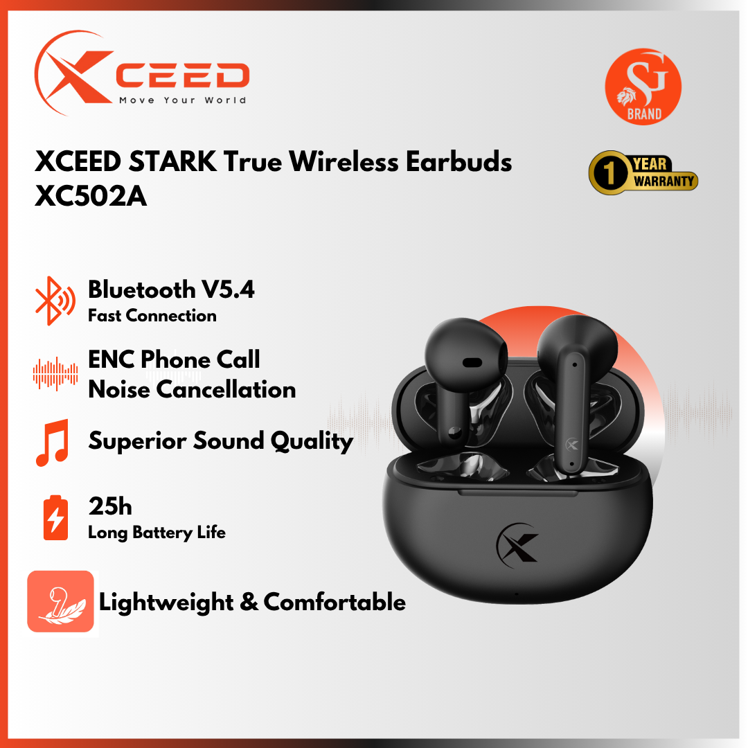 XCEED STARK True Wireless Earbuds XC502A Lazada Singapore