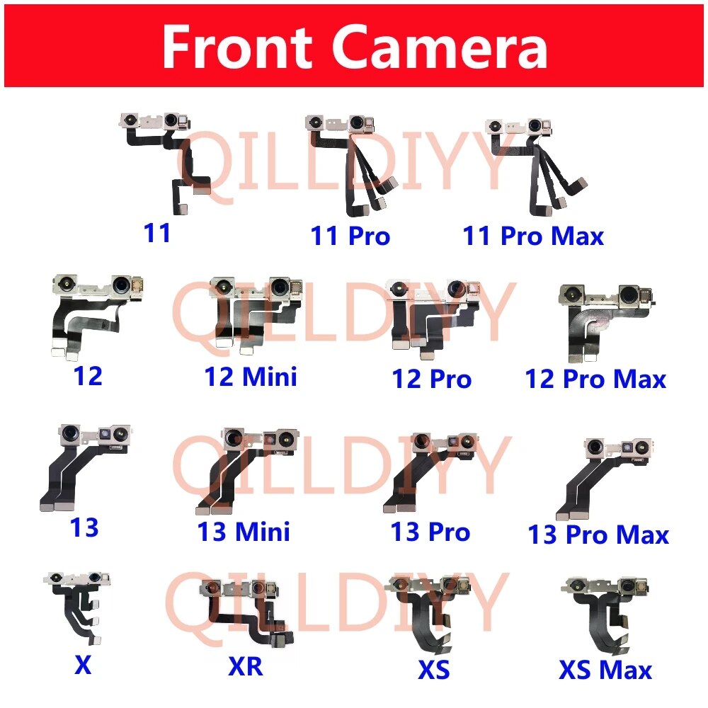 Original Top Camera Proximity Sensor For iPhone X XR Xs 11 12 13 Pro ...