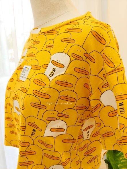 Áo Thun Tay Lỡ Con Vịt Duckyy