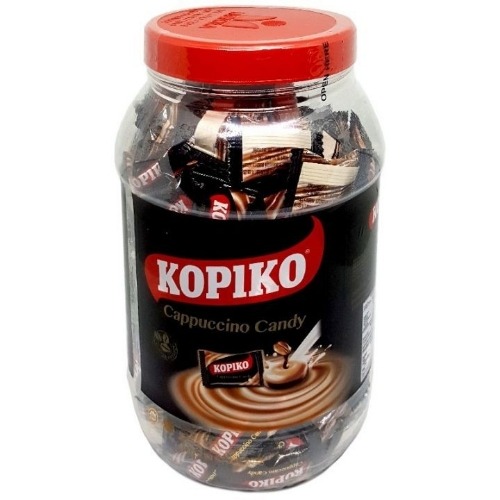 Kẹo Cà Phê Sữa Hủ Kopiko Cappuccino Candy (Hủ 560g)