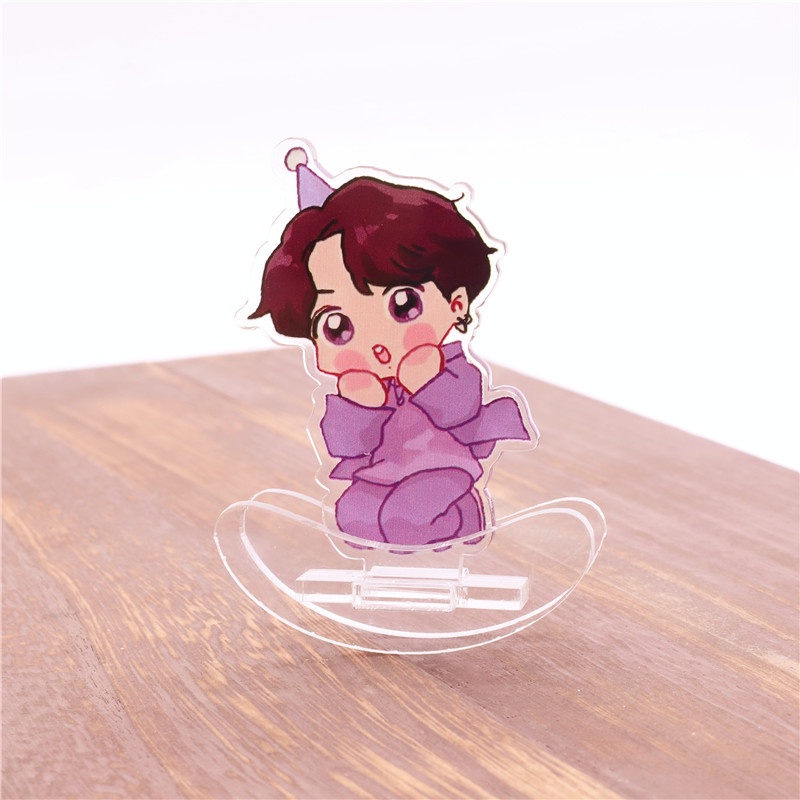 Mô hình lật đật lắc lư acrylic BTS Bangtan Boys Jin Suga J Hope Rm Jimin V Jungkook chibi KPOP