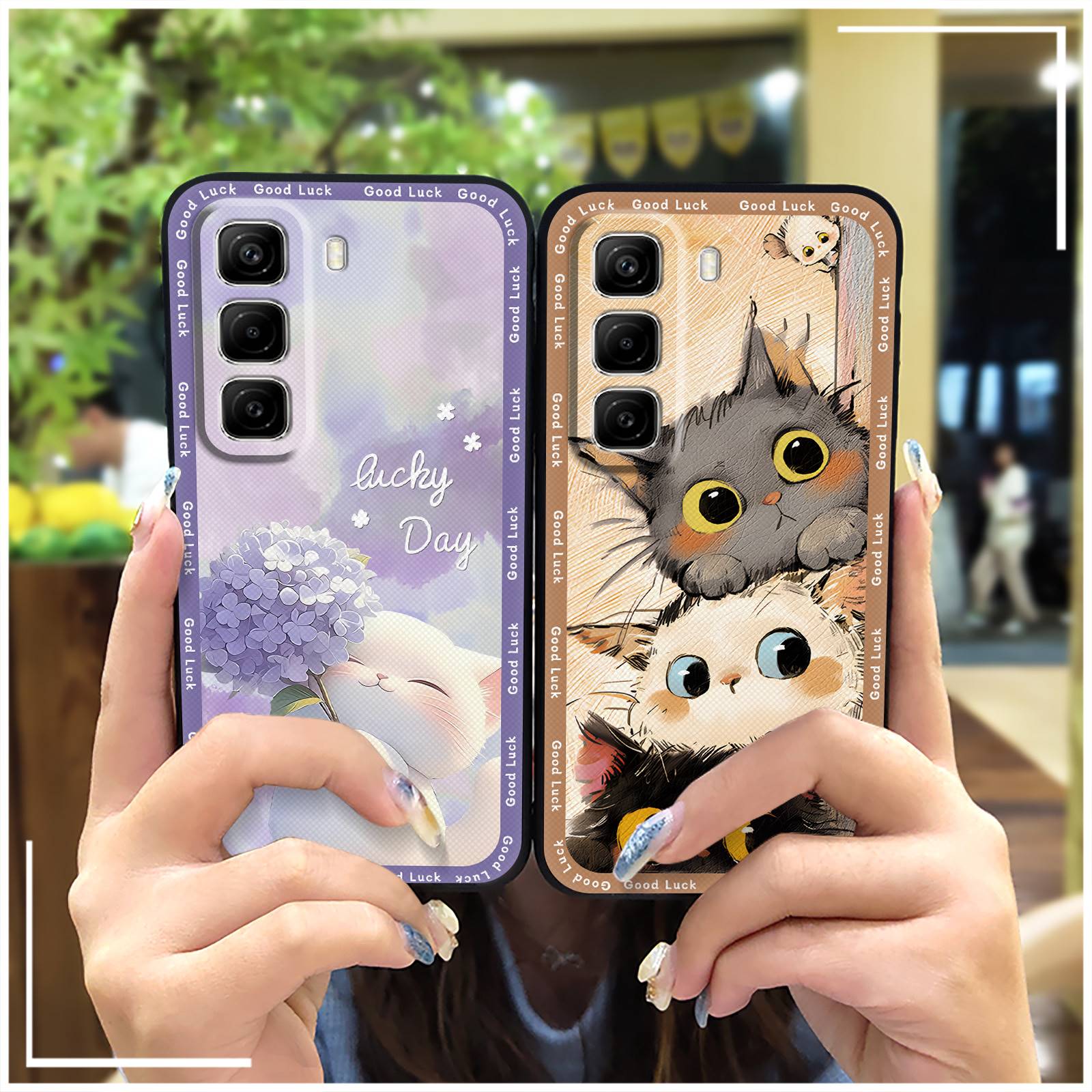 Soft%20case%20Cartoon%20Phone%20Case%20For%20infinix%20Hot50%20Pro+/X6880%20Silicone%20Back%20Cover%20Protective%20Shockproof%20Anti-knock%20TPU%20Cute%20-%20Image%205