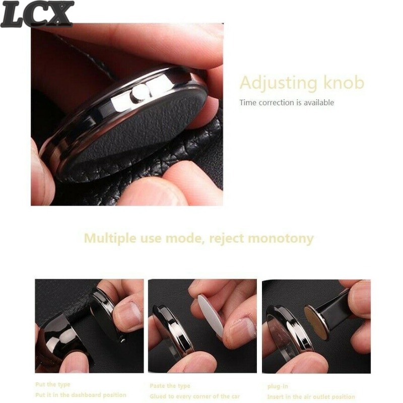 Lcx 1 cái Đồng hồ xe nội thất phụ kiện ô tô trang trí bảng đồng hồ cho BMW X5 E53 E70 R1200GS E46 E90 E60 E39 E36 F30 F10 F20 e87 M