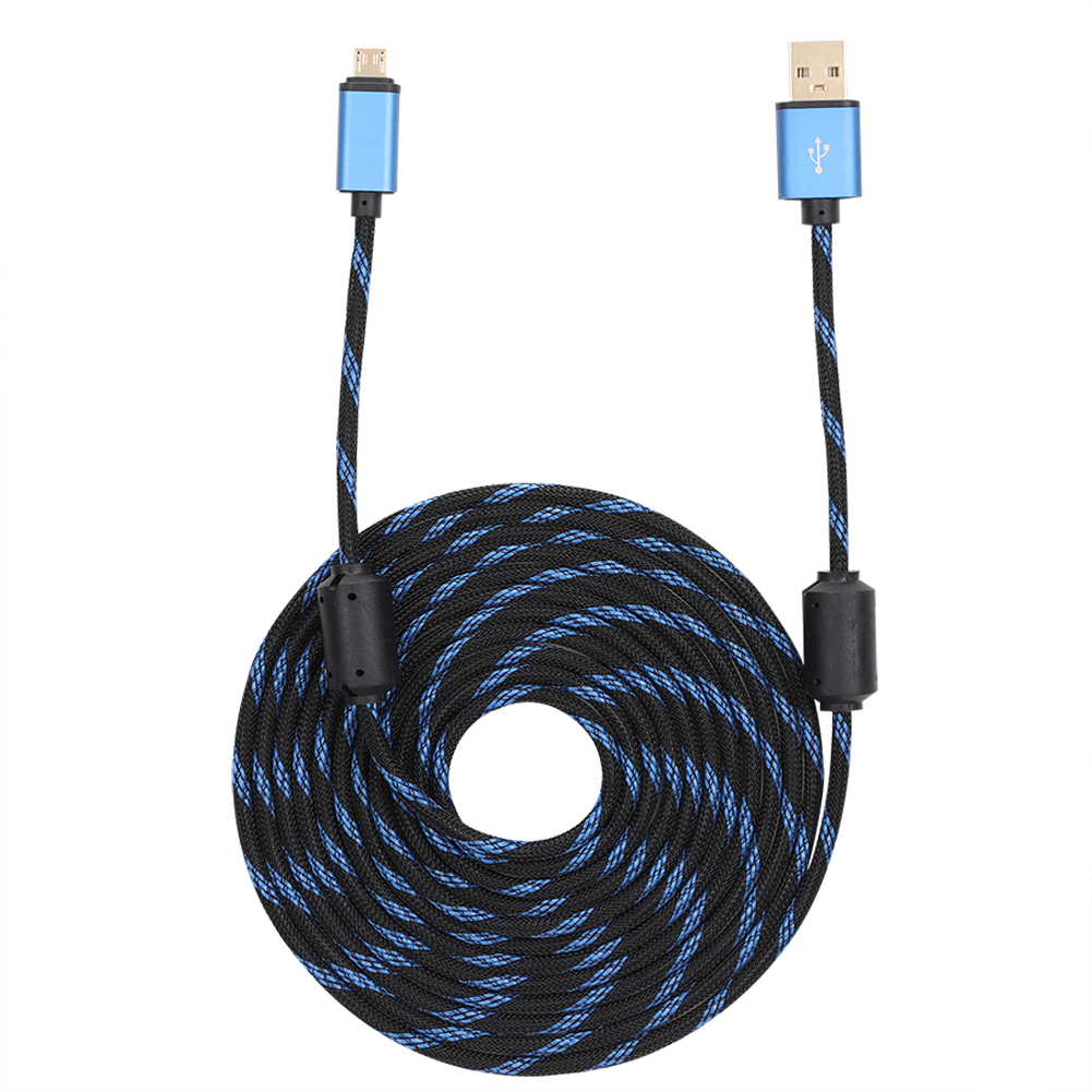 Heavy Duty 3 M USB Charging Cable Nylon Braided For PS4/Xbox ONE Controller Fast Charging Accessory