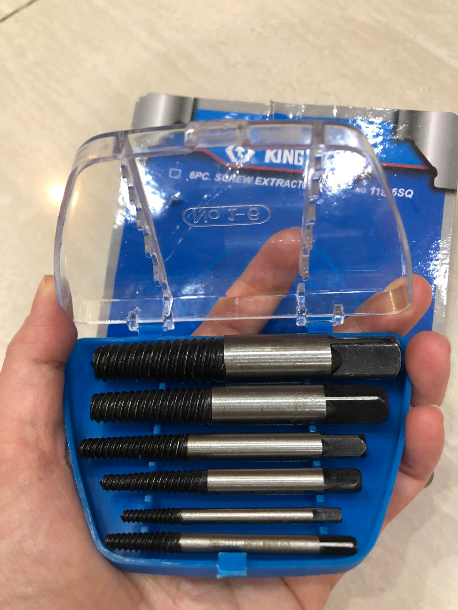 BỘ 6 MŨI VẶN ỐC GẪY KINGTONY
