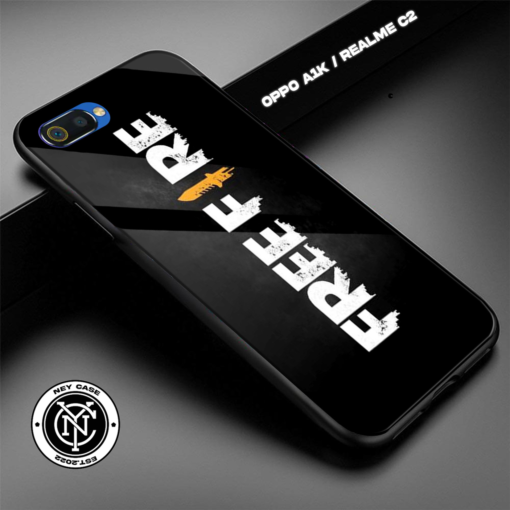 Phone Casing Hp Oppo A1k Free Fire Case OPPO A1K REALME C2 Casing