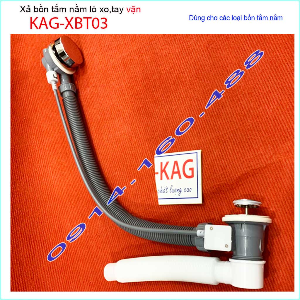 [HCM]Bộ Xả bồn tắm dài KAG-XBT03 trọn Bộ xả tay vặn cho bồn tắm nằm giá tốt hiệu suất sử dụng tốt