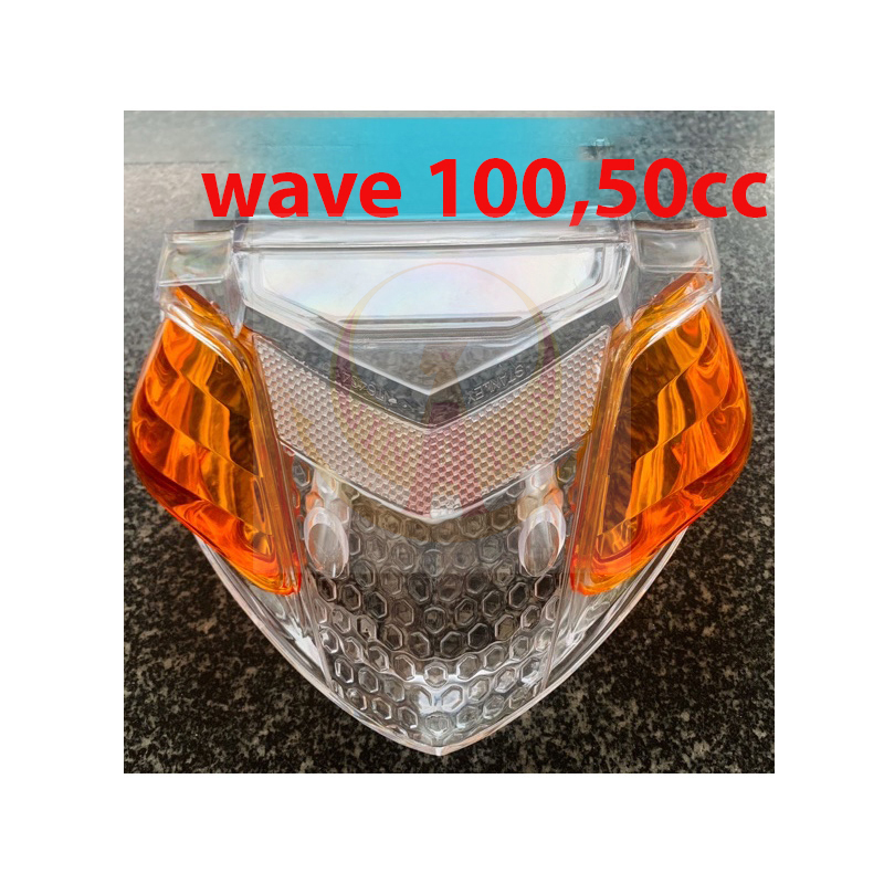 Combo hậu trắng+xi nhan sau ae Wave 100, Wave 50cc, Wave 110 mới
