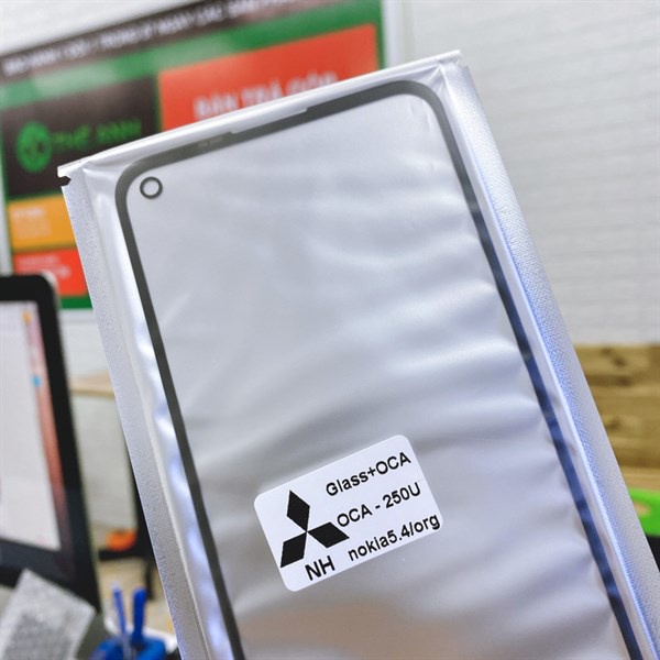 { CÓ KEO } Kính ép OCA Nokia 5.4