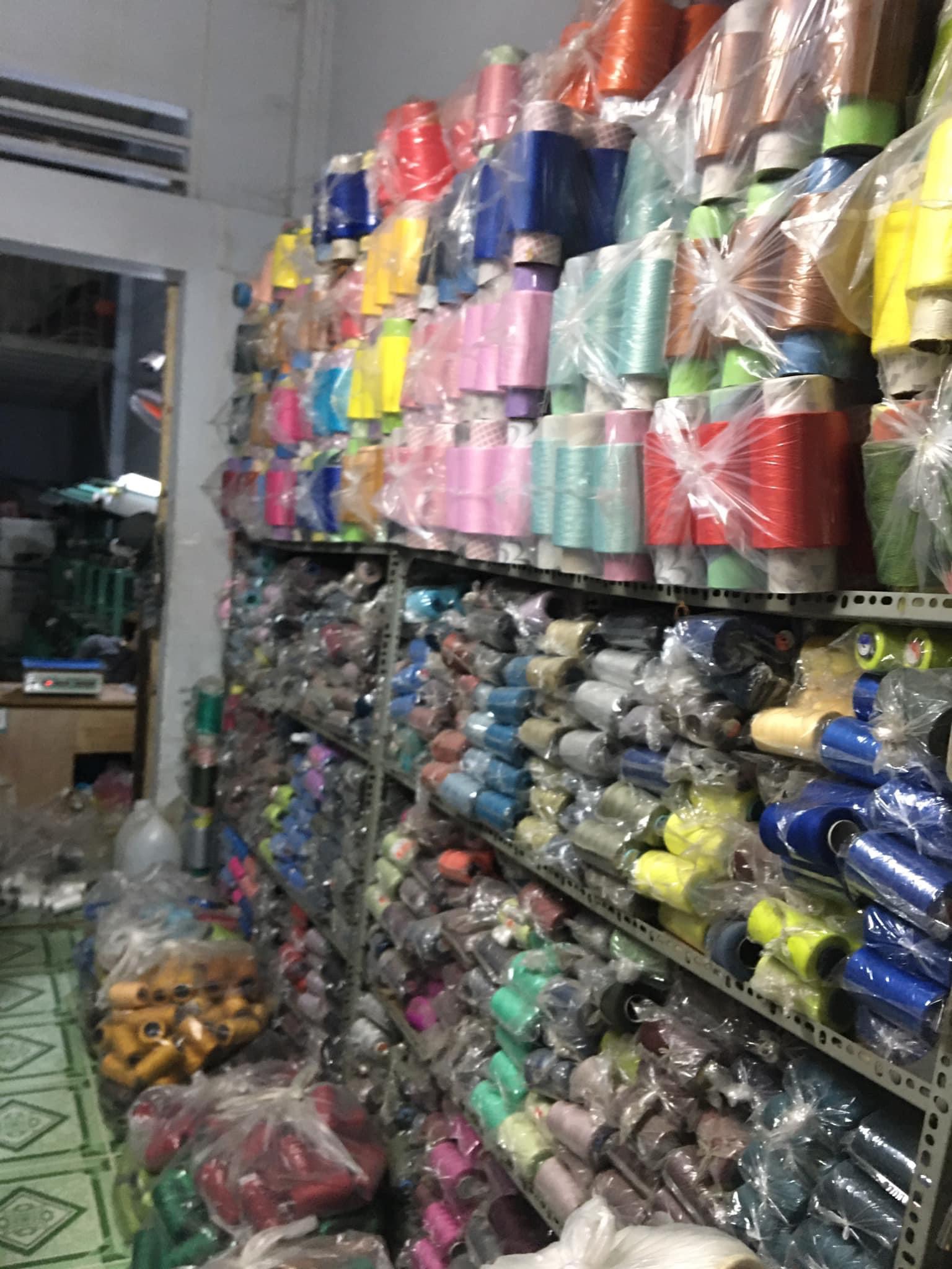 Tơ vắt sổ 150d màu vàng đồng