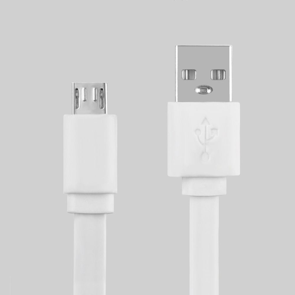JERNG White 30CM Micro USB Data line USB line USB Charger Charging Cable Micro USB Cable USB Power Cord Noodle Line