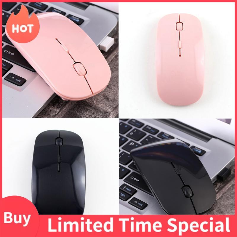 【Hot Sale🥇】2.4G Chuột không dây đầu thu dạng USB siêu mỏng cho PC chơi Game máy tính xách tay chuột quang,Trả lại trong vòng 7 ngày