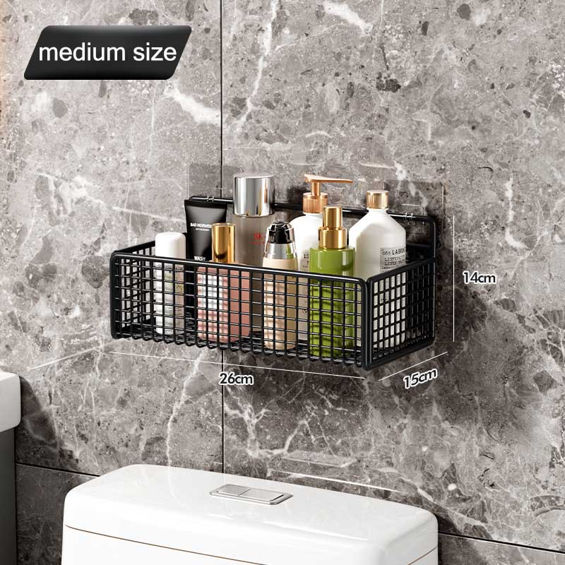 Bathroom rack punching-free bathroom rack bathroom wall-hung bathroom storage rack washstand rack