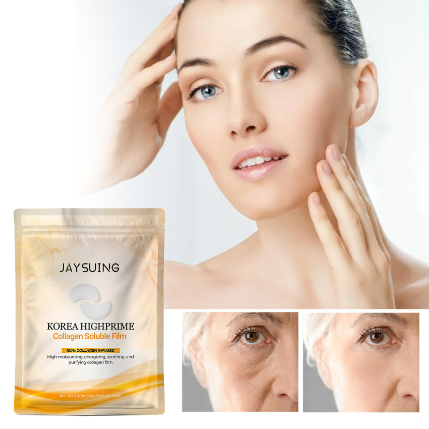 Collagen Soluble Film Water-Soluble Eye Mask Eye Care Remove Dark Circles Moisturizing Lift Firming Skin Care