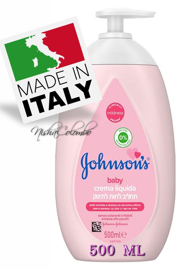 JOHNSON's%20BABY%20Crema%20Liquida%20(Jbcl)%20CREAM%20Lotion%20Made%20In%20ITALY%20500ml%20-%20Image%203