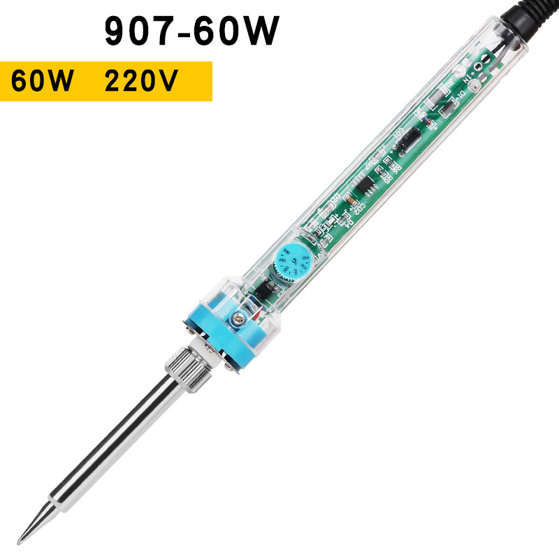 Mỏ hàn cao cấp thay được nhiệt độ từ 200 độ đền 450 độ C no.907+ Tặng chì và nhựa thông